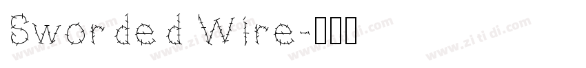 Sworded Wire字体转换
